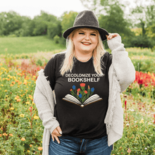  Decolonize Your Bookshelf | Adult T-Shirt - S & K Collective