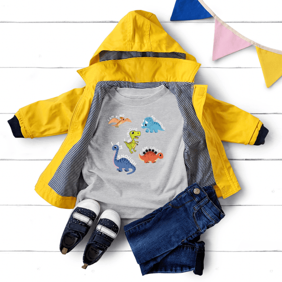 Dino Affirmations | Kids T-Shirt - S & K Collective