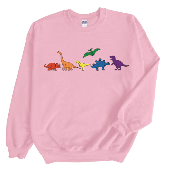 Dino Pride | Adult Sweatshirt - S & K Collective