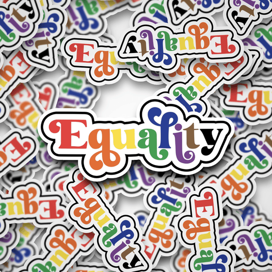 Equality | Dye Cut Sticker - S & K Collective