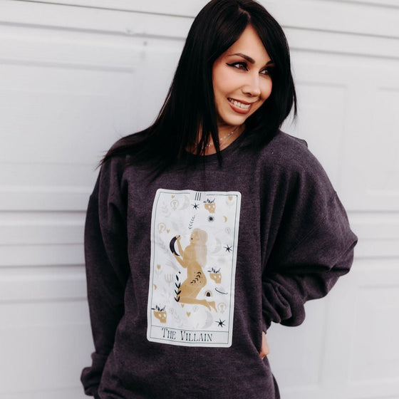 Feminist Villain | Adult Sweatshirt - S & K Collective