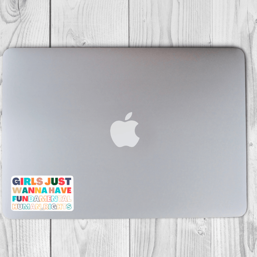 
                  
                    Fundamental Rights | Die Cut Sticker - S & K Collective
                  
                
