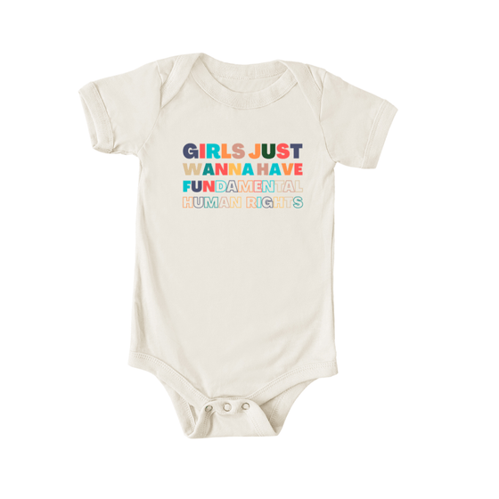 Girls Just want to Have Fundamental Rights | Infant Bodysuit - S & K Collective