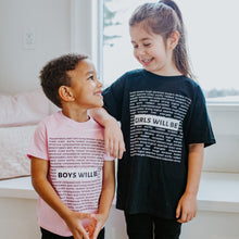  Girls will be | Kids T-Shirt - S & K Collective
