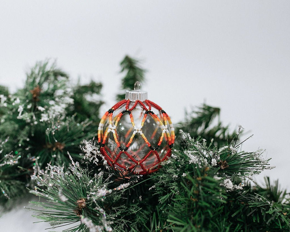 
                  
                    Hand Beaded Ornament - S & K Collective
                  
                