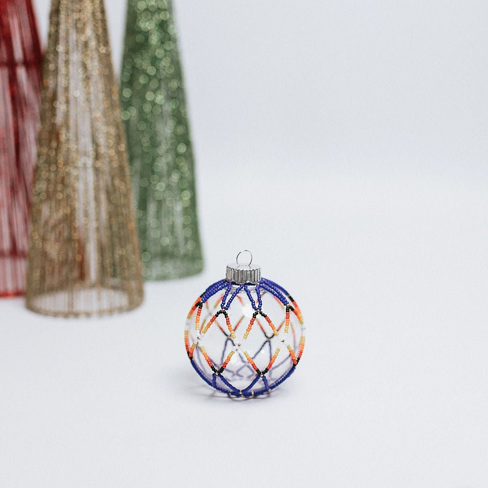 
                  
                    Hand Beaded Ornament - S & K Collective
                  
                