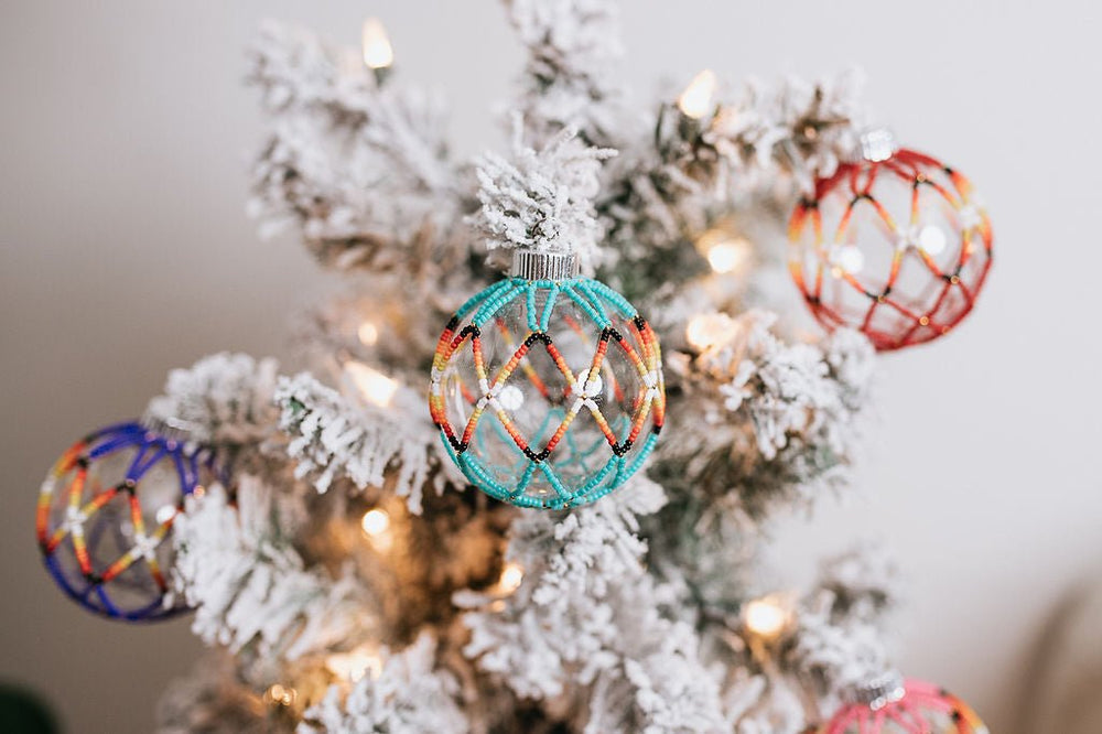 
                  
                    Hand Beaded Ornament - S & K Collective
                  
                