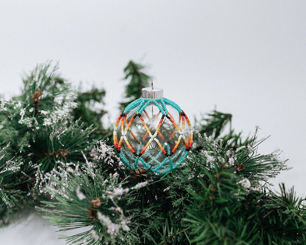 
                  
                    Hand Beaded Ornament - S & K Collective
                  
                