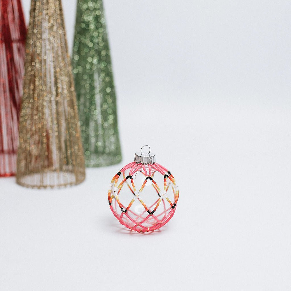 
                  
                    Hand Beaded Ornament - S & K Collective
                  
                