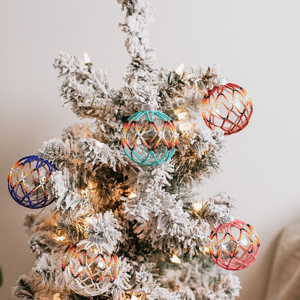
                  
                    Hand Beaded Ornament - S & K Collective
                  
                