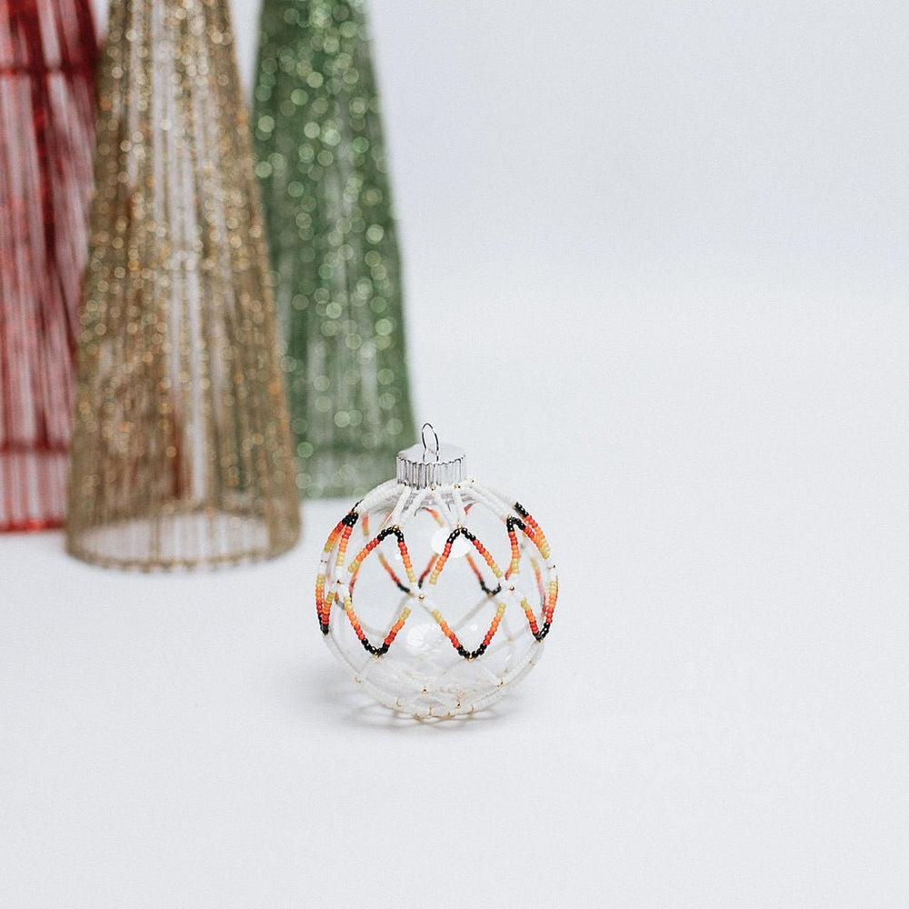 
                  
                    Hand Beaded Ornament - S & K Collective
                  
                