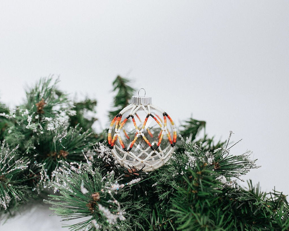
                  
                    Hand Beaded Ornament - S & K Collective
                  
                