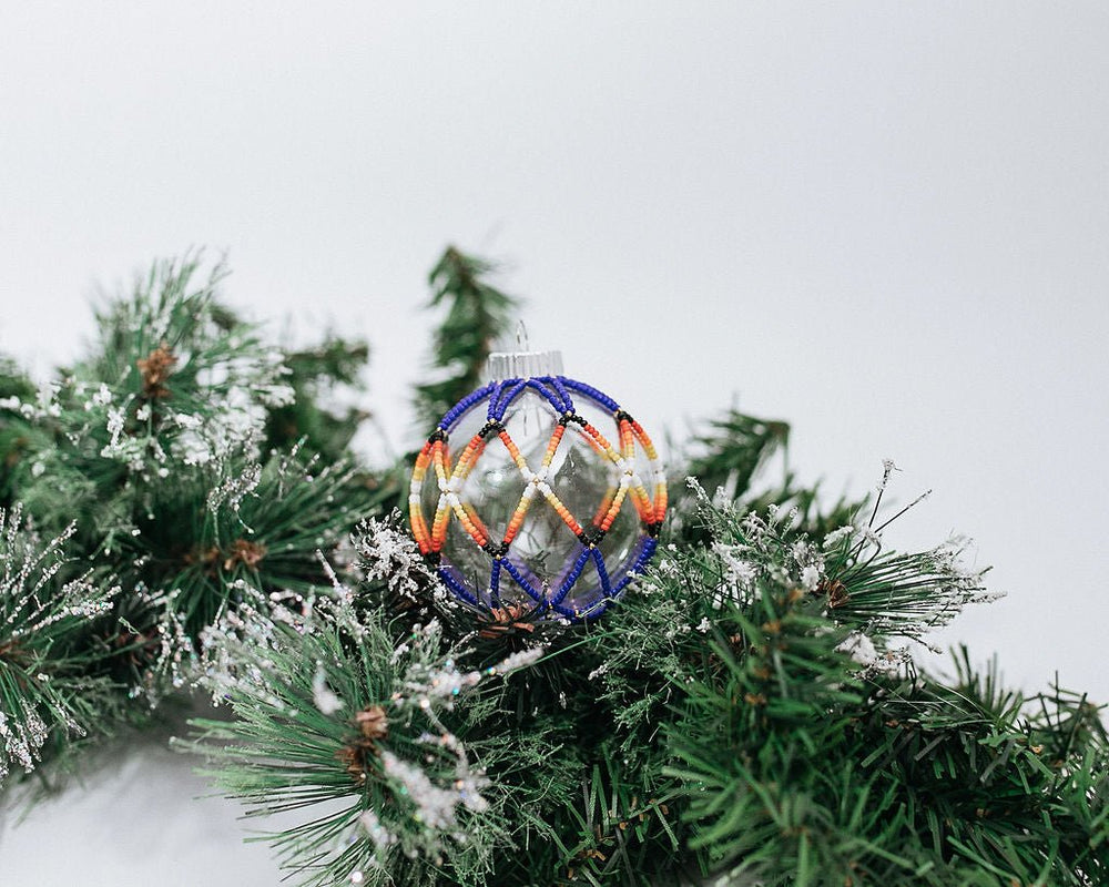 
                  
                    Hand Beaded Ornament - S & K Collective
                  
                