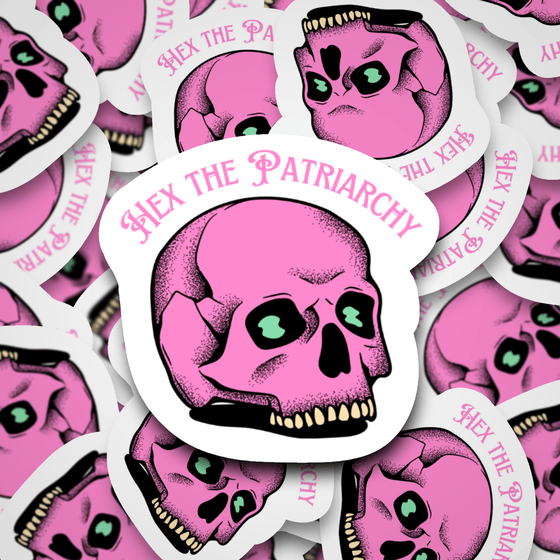 Hex the Patriarchy | Die-Cut Sticker - S & K Collective