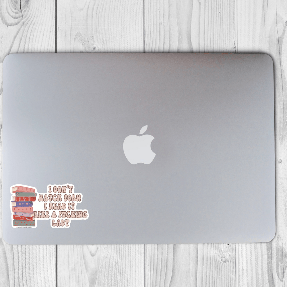 
                  
                    I dont watch porn | Die Cut Sticker - S & K Collective
                  
                
