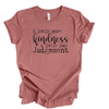 Less Judgment More Kindness | Adult T-Shirt - S & K Collective