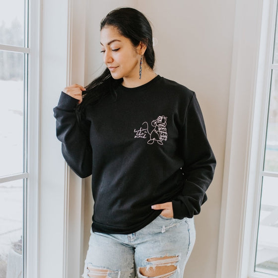 Looking like a Snack | Adult Embroidered Sweatshirt - S & K Collective