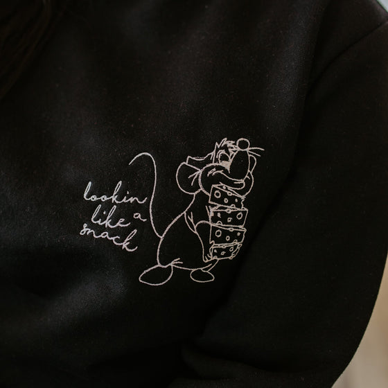 Looking like a Snack | Adult Embroidered Sweatshirt - S & K Collective