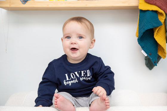 Loved Beyond Measure Baby/Toddler Crew - S & K Collective
