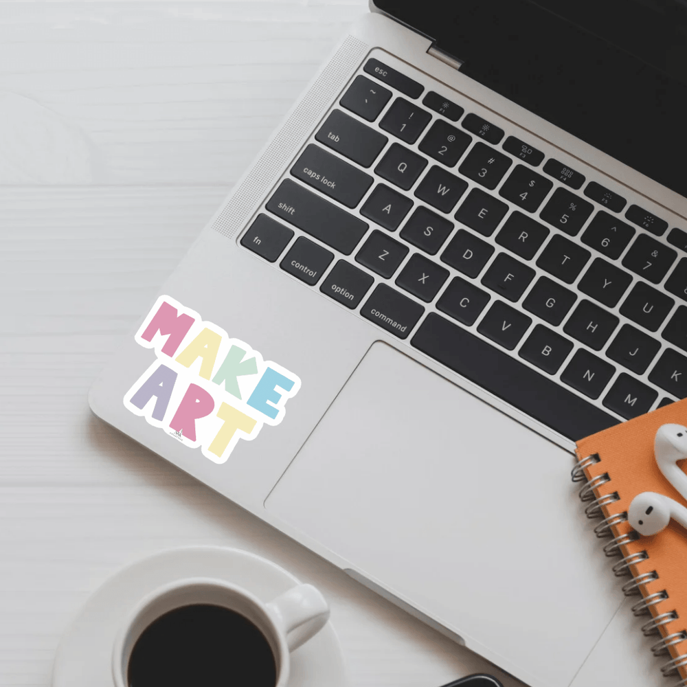 
                  
                    Make Art | Die Cut Sticker - S & K Collective
                  
                