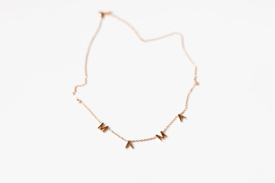Mama Letters | Necklace - S & K Collective