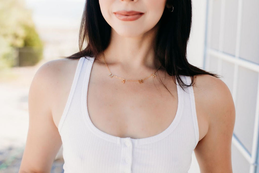 
                  
                    Mama Letters | Necklace - S & K Collective
                  
                