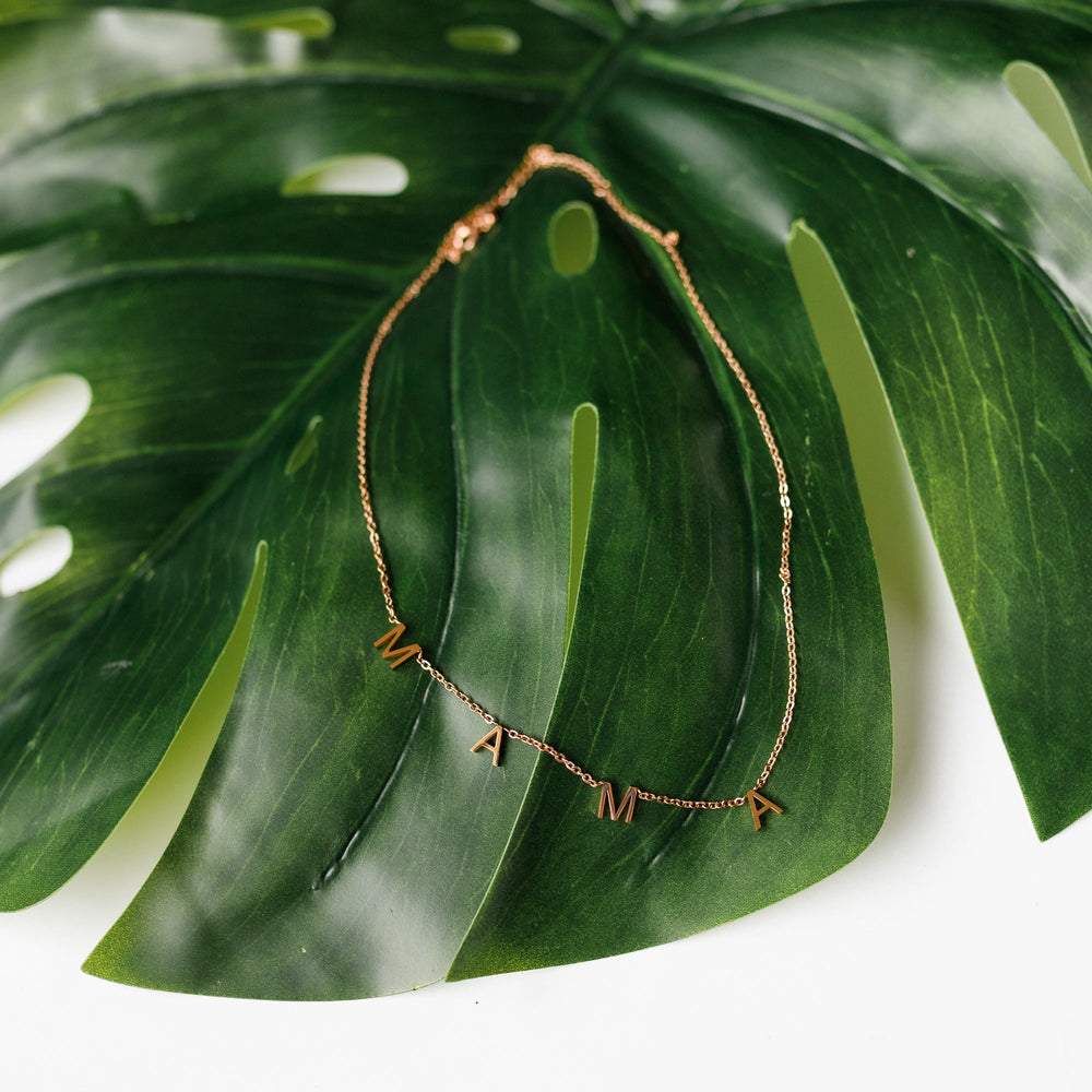 
                  
                    Mama Letters | Necklace - S & K Collective
                  
                