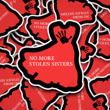  MMIW Red Dress No More Stolen Sisters | Dye Cut Sticker - S & K Collective