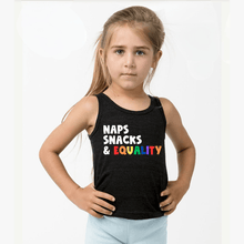  Naps Snacks and Equality | Kids Tanks - S & K Collective