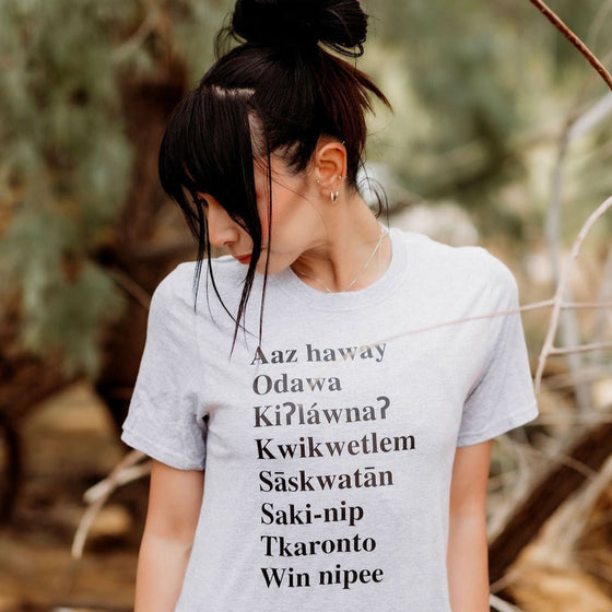 Native Land | Adult T-Shirt - S & K Collective