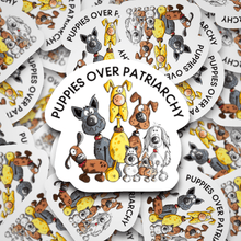  Puppies over Patriarchy | Die Cut Sticker - S & K Collective