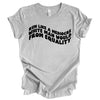 Run from Equality | Adult T-Shirt - S & K Collective