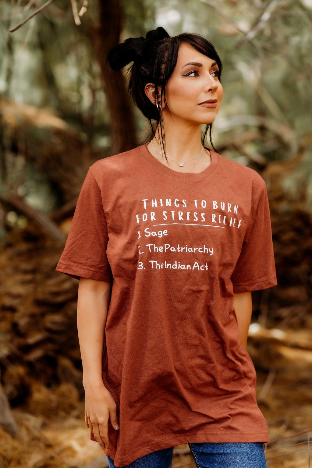 Things to Burn for Stress Relief | Adult T-Shirt - S & K Collective