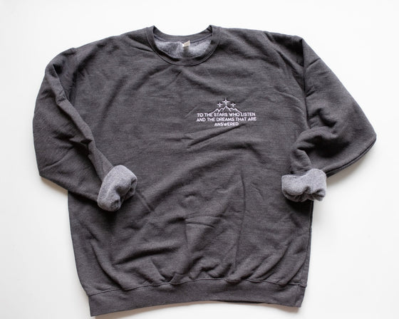To the Stars OFFICIALLY LICENSED | Adult Embroidered Crewneck - S & K Collective