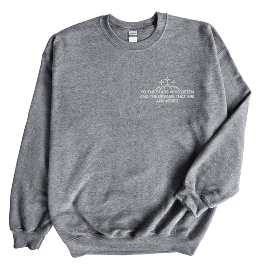 To the Stars OFFICIALLY LICENSED | Adult Embroidered Crewneck - S & K Collective