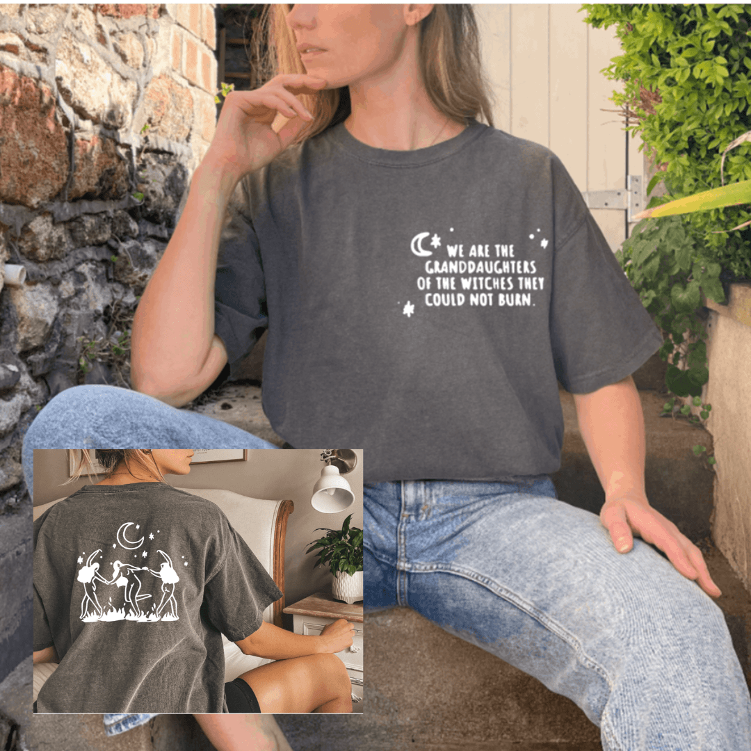 We are the Granddaughters of the Witches You Could Not Burn | Adult Vintage T-Shirt - S & K Collective